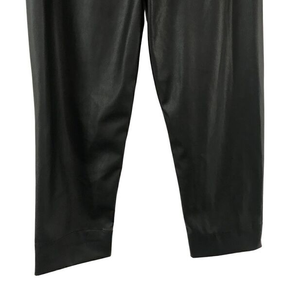 New! Pistola Kellin Faux Leather Straight Leg High WaisFleece Line Trouser Pants - Picture 7 of 14